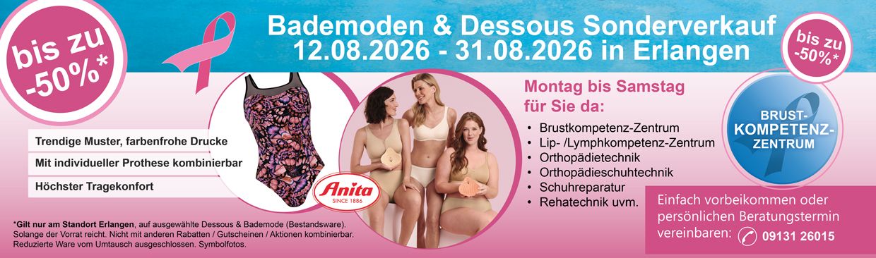 Bademoden & Dessous Sonderverkauf in Erlangen Bademoden & Dessous Sonderverkauf in Erlangen