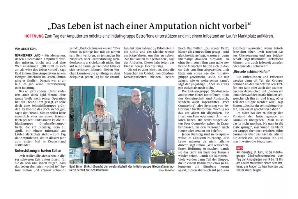 Aktionstag-der-Amputierten-Nürnberg-Nachrichten-Lokalausgabe-1