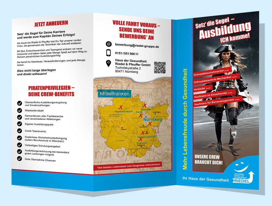 Setz‘ die Segel – Ausbildung ICH komme! Unsere Crew braucht Dich!