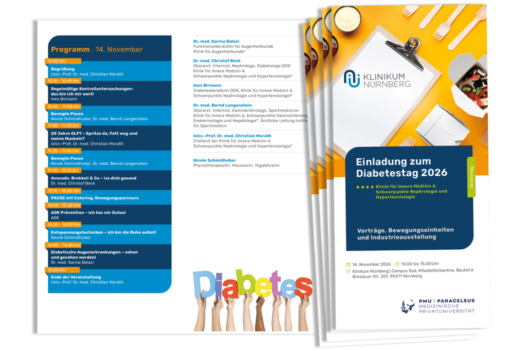 Flyer Diabetestag 2026 Klinikum Nürnberg