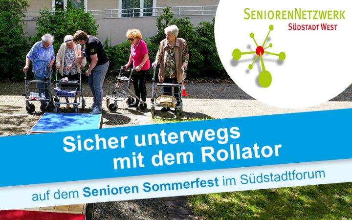 Rollatortage 2019 Senioren Sommerfest