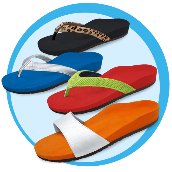 ultraleichte, wohltuende Sandalen - Tofinos