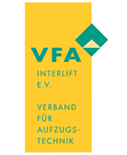 Logo VFA 180px VFA Interlift e.V. Verband für Aufzugstechnik Logo