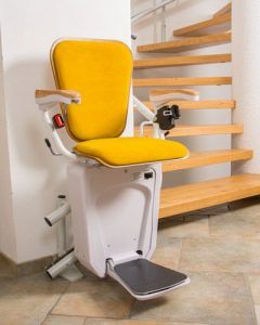 Treppenlift kurvig innen