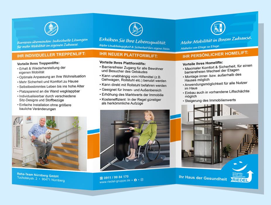 Treppenlift - Plattformlift - Homelift Flyer